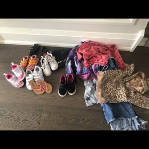Lot of Toddler girls clothes Joah Love Nununu Nike